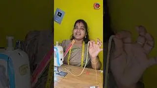 blouse back side rope making #diy #tailoring #sewing #blouse #tamil