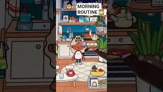 MORNING ROUTINE #tocaboca #tocalifeworld #asthetic #asmr #subcribe