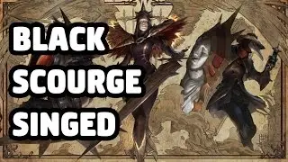 BLACK SCOURGE SINGED SKIN SPOTLIGHT - LEAGUE OF LEGENDS