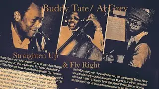 Buddy Tate / Al Grey - Straighten Up & Fly Right (1984 vinyl LP Just Jazz)
