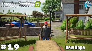 🌲 SELLING CLOTHING ON $1,5M BUILDED COZY FARM HOUSE 🚜 Farming Simulator 25 - New Hope | ep. 19 🌱 P&P