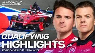 Roll it back! | 2026 Jeddah E-Prix Round 5 Qualifying Highlights