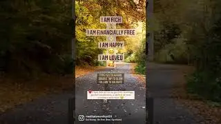 Money Affirmations 🌟 I am Rich I am Financially Free 💫 Manifest with the Law of Attraction #shorts