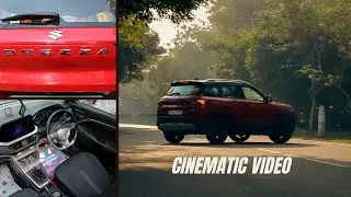2023 Maruti Suzuki Brezza Cinematic Video | Premium SUV | Interior Premium | Bold Exterior