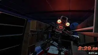 FNAF: Secret Of The Mimic OOB World Record in 2:29.58 [Clock Out Ending]