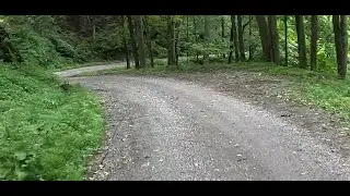 Riding backroads paved and gravel from Abingdon, Va. to Norton, Va.