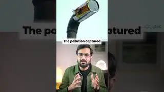 Ink from Air Pollution #india #pollution
