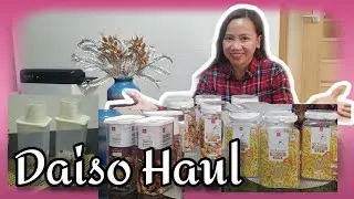 DAISO HAUL ダイソー [100均] STORAGE CONTAINERS | Haul Vlog 01 |ThoNelzDelgado
