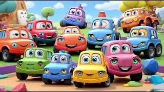 Colors in Motion | A Fun & Energetic Kids' Song! 🎶🌈🎨🚗