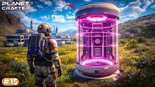 Building the Ultimate TELEPORTER on My Planet 🔮 | Planet Crafter #15