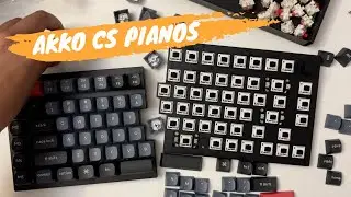 Creamy Thock 🤤 - Akko CS Piano Linear Switch
