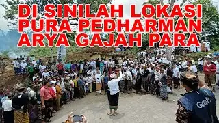 LANGKAH MAJU, SEMETON ARYA GAJAH PARA MULAI BERSIHKAN LOKASI PEDHARMAN DI BESAKIH, BALI