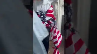 American Flag Jacket my brother made for his clothing line American Boy