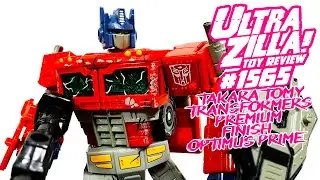 TAKARA TOMY TRANSFORMERS PREMIUM FINISH SIEGE OPTIMUS PRIME REVIEW!