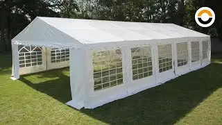 Partyzelt 6x12m (PVC) - Aufbauanleitung (PRO Smart) | TOOLPORT