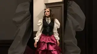 Экспериментирую с готикой и стимпанком #стилист #styling #готика #стимпанк #ретро
