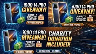 1 Day Giveaway iQOO 14 / Real Money