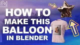 Making a BOBBING BALLOON in Blender | iMeshh Tutorial