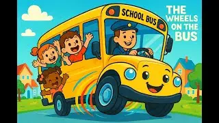Wheels on the Bus Go Round & Round 🚌 | Nursery Rhymes & Kids Songs | ToobiTales