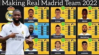 Making Real Madrid Team in Dream League Soccer 2022 | DLS 22 Making Real Madrid Team | Real Madrid |