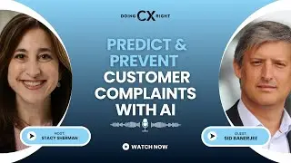 Never miss a warning signal&mdash;Predict & prevent customer Complaints with AI