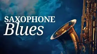 Saxophone Blues Quiet Night | Soft Jazz for Reading & Study
