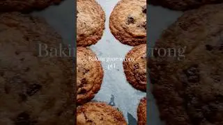 Baking gone wrong pt 1 #shorts #reels #trending #cookies #baking #tips #recipes #short #desserts
