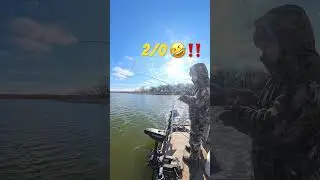 So fun ‼️🤣 #fishingvideo  #fish  #adventure #fun  #crappiefishing #fishingvideo