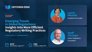 Emerging Trends in Global Regulations: Insights Into More Efficient Regulatory Writing Practices