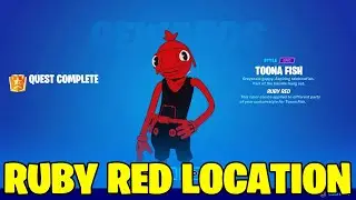 Fortnite Color Bottles Locations.Ruby Red - Ruby Style