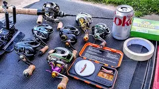 BFS Daiwa Silver Creek Stream Custom Reel vs Trout Magnet 1g