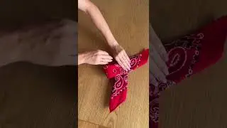 Scarf Bow DIY#ScarfBowDIY #DIYHairBow #ScarfBow #HairAccessories #EasyDIY #HandmadeAccessories