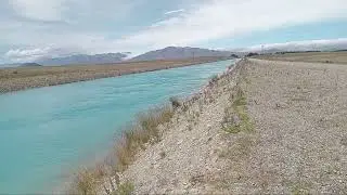 Tekapo Canal at State Highway 8, 24/12/2024