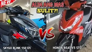 SKYGO BLINK 150 Efi vs HONDA BEAT 110 V3 FI #trendingvideo #trending #viralvideos 
