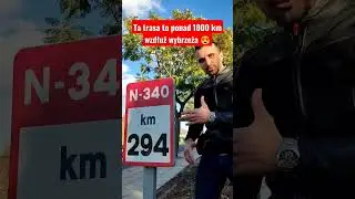 Ta trasa w Hiszpanii to trochę jak Route 66 w USA 🤩🤩🤩 #motocykl #hiszpania #motocyklem #motocyklista