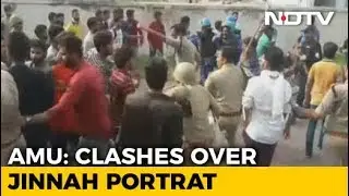 Protests, Clashes In Aligarh University Over Muhammad Ali Jinnah Portrait