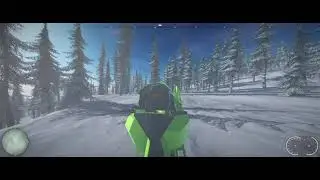 This game is SICK!! NEW WIP BACKCOUNTRY SNOWMOBILE GAME - Freeride Mountain!