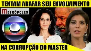 GLOBO E METR&Oacute;POLES ENVOLVIDOS NO ESC&Acirc;NDALO DO BANCO MASTER! PROPINA DE VORCARO COMPROU A M&Iacute;DIA!