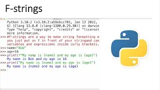 Quick Guide to F-strings in Python