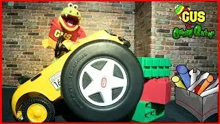 Learn to Fix Power Wheel Car when Wheel Falls Off