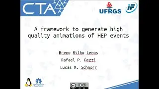 A framework to generate high quality animations of HEP events