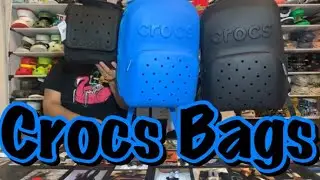 Crocs Bags ( Backpack & Crossbody ) x Crocs review + try on