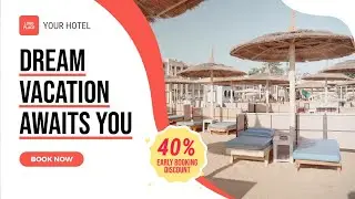 Free Hotel Booking Discount Offer Video Template (Customizable) - FlexClip