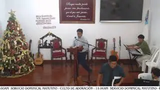 SERVICIO DOMINICAL MATUTINO