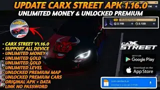 CarX Street Mod APK - CARX STREET v1.16.0 MOD APK DOWNLOAD Unlimited Money | Android & IOS 🔥