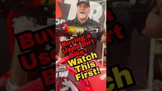 Buying a Used Dirt Bike? | Watch This First! #motocross #dirtbike #dirtbiketricks #hondadirtbike