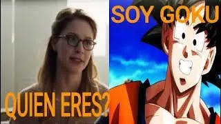 QHPS goku caia en el mundo de supergirl,capitulo 1
