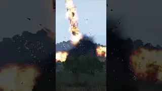 T-90SM tank crew gets too relaxed and gets blown up by an anti tank missile #shorts  #arma3