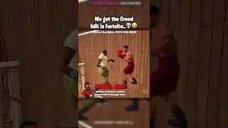 We Got The Creed Edit in Fortnite.. 💀 #fortnite #fortniteshorts
