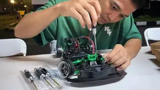 Traxxass 4-Tec Drift di Setting Suhu RC Drift Opan JRA